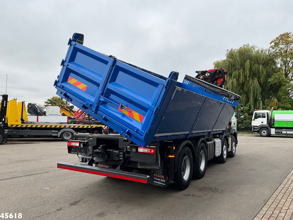 Volvo FMX 460 8x4 Euro 6 Palfinger 42 Tonmeter laadkraan + Fly-Jib!