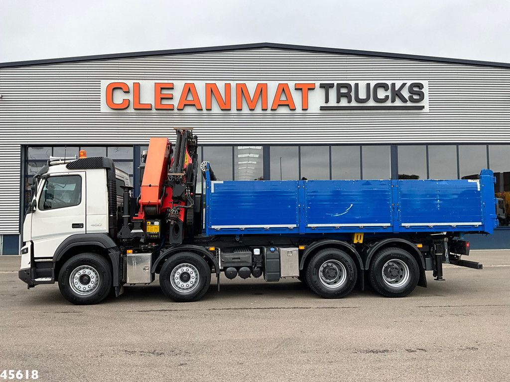 Volvo FMX 460 8x4 Euro 6 Palfinger 42 Tonmeter laadkraan + Fly-Jib!