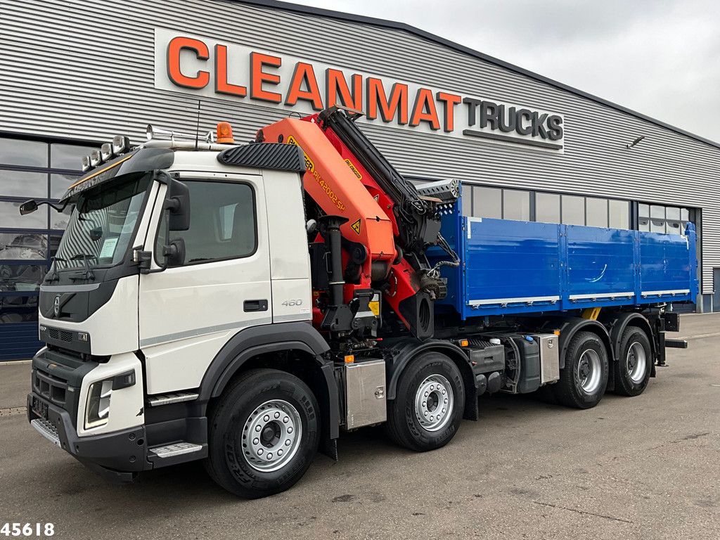 Volvo FMX 460 8x4 Euro 6 Palfinger 42 Tonmeter laadkraan + Fly-Jib!