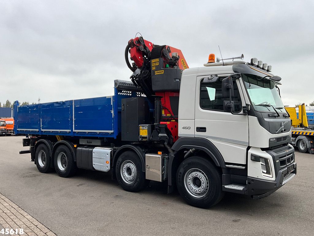 Volvo FMX 460 8x4 Euro 6 Palfinger 42 Tonmeter laadkraan + Fly-Jib!