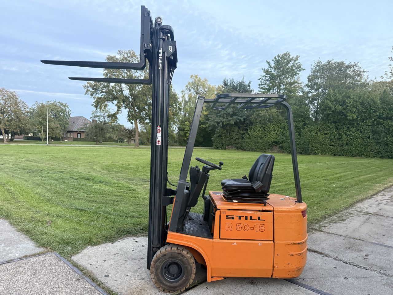 Still R50-15 elektrisch 3-delig 6M Freelift Sideshift 3300 uur