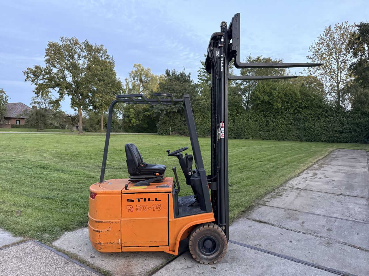 Still R50-15 elektrisch 3-delig 6M Freelift Sideshift 3300 uur