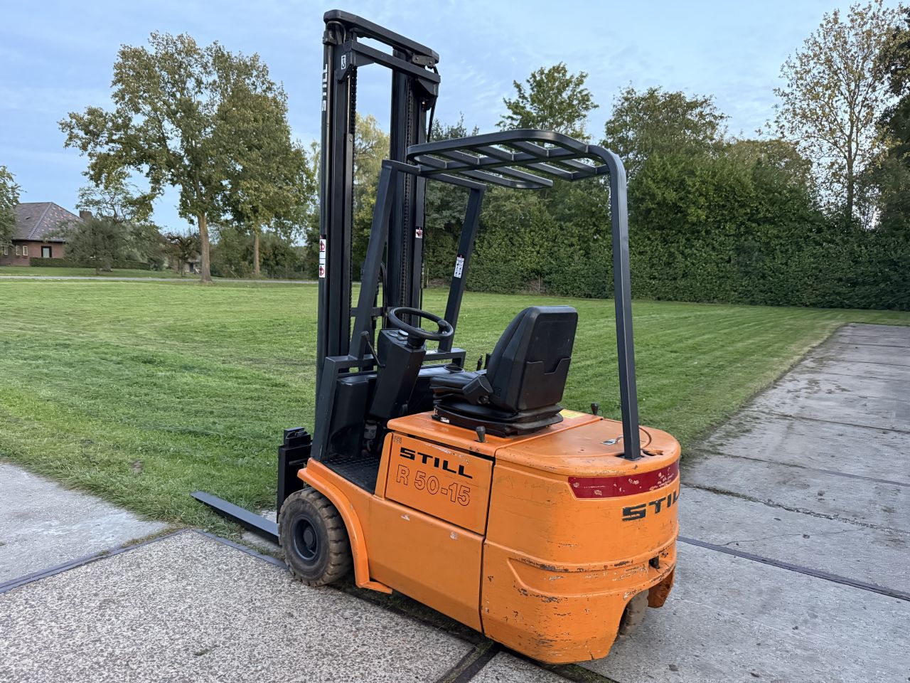 Still R50-15 elektrisch 3-delig 6M Freelift Sideshift 3300 uur