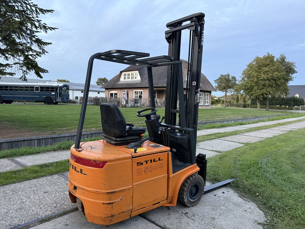 Still R50-15 elektrisch 3-delig 6M Freelift Sideshift 3300 uur