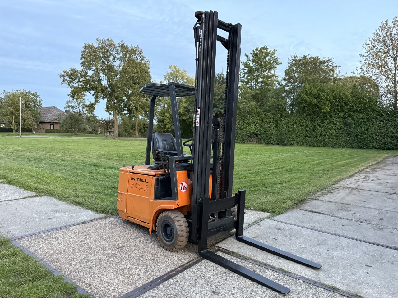 Still R50-15 elektrisch 3-delig 6M Freelift Sideshift 3300 uur