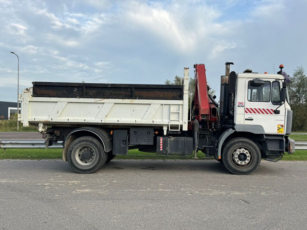 MAN 19.310 4x2 Kipper with HMF 1463K2 Crane