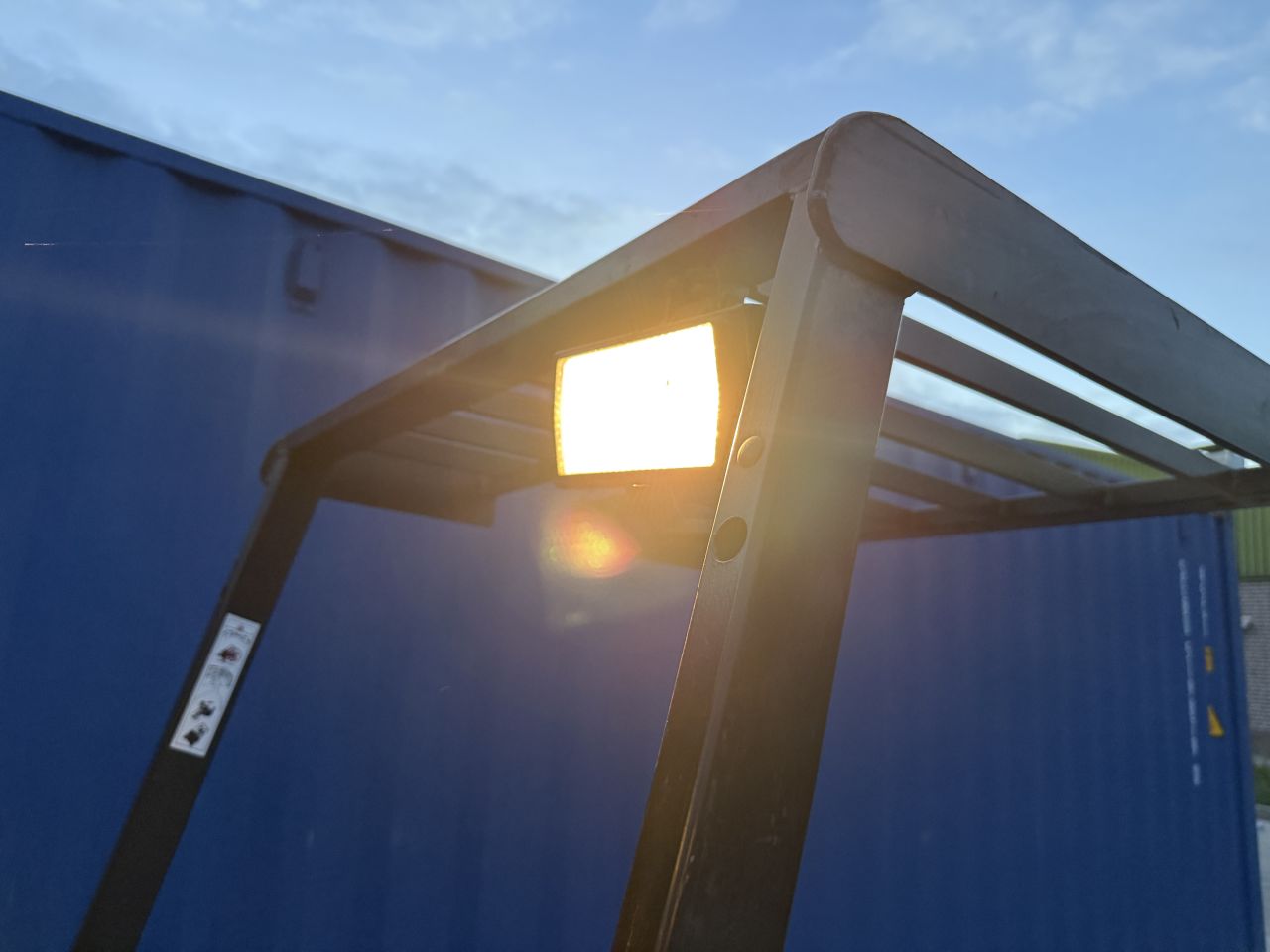 Compacte Clark 1200KG elektrisch 3-delig Freelift Sideshift