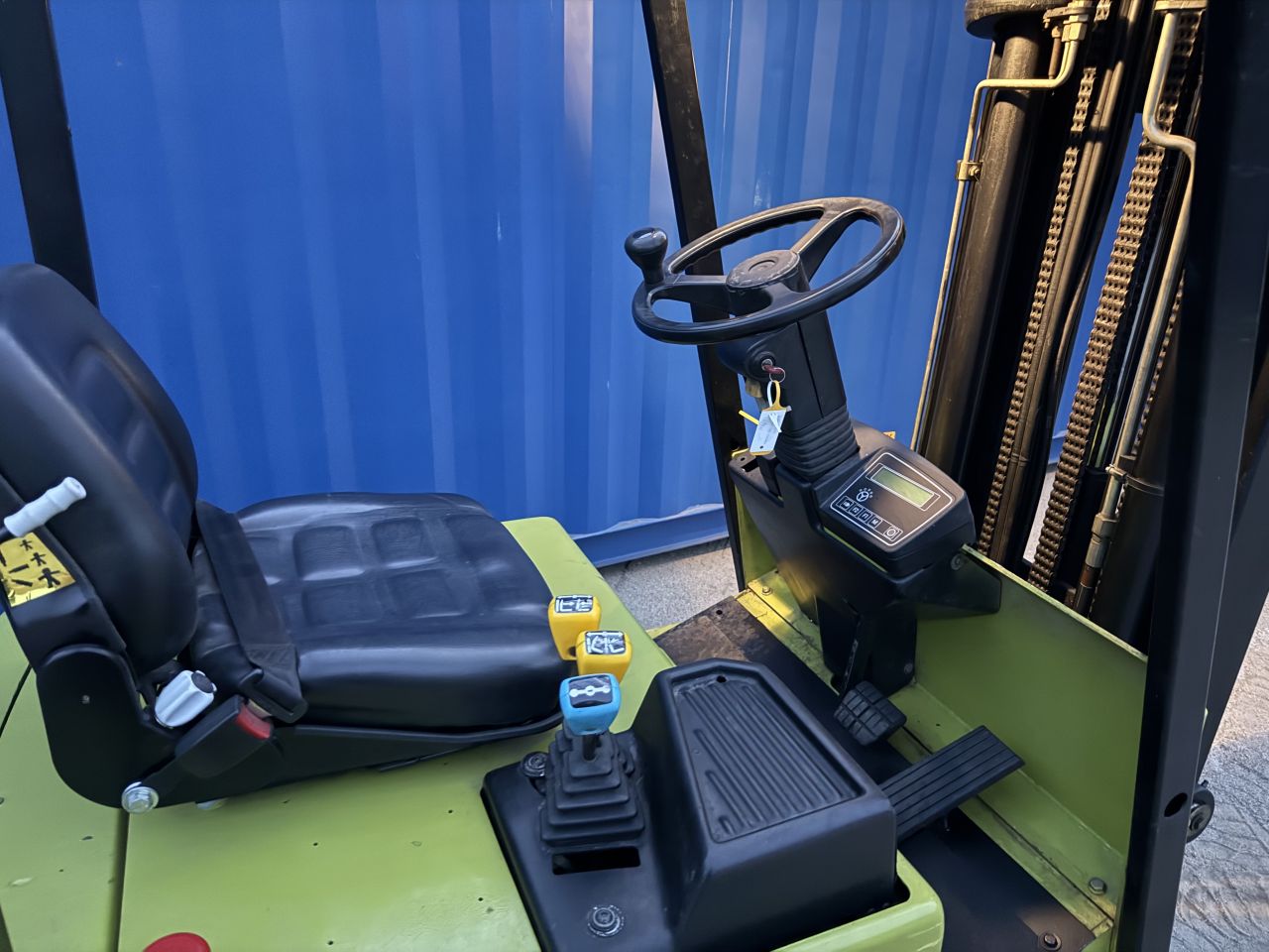 Compacte Clark 1200KG elektrisch 3-delig Freelift Sideshift