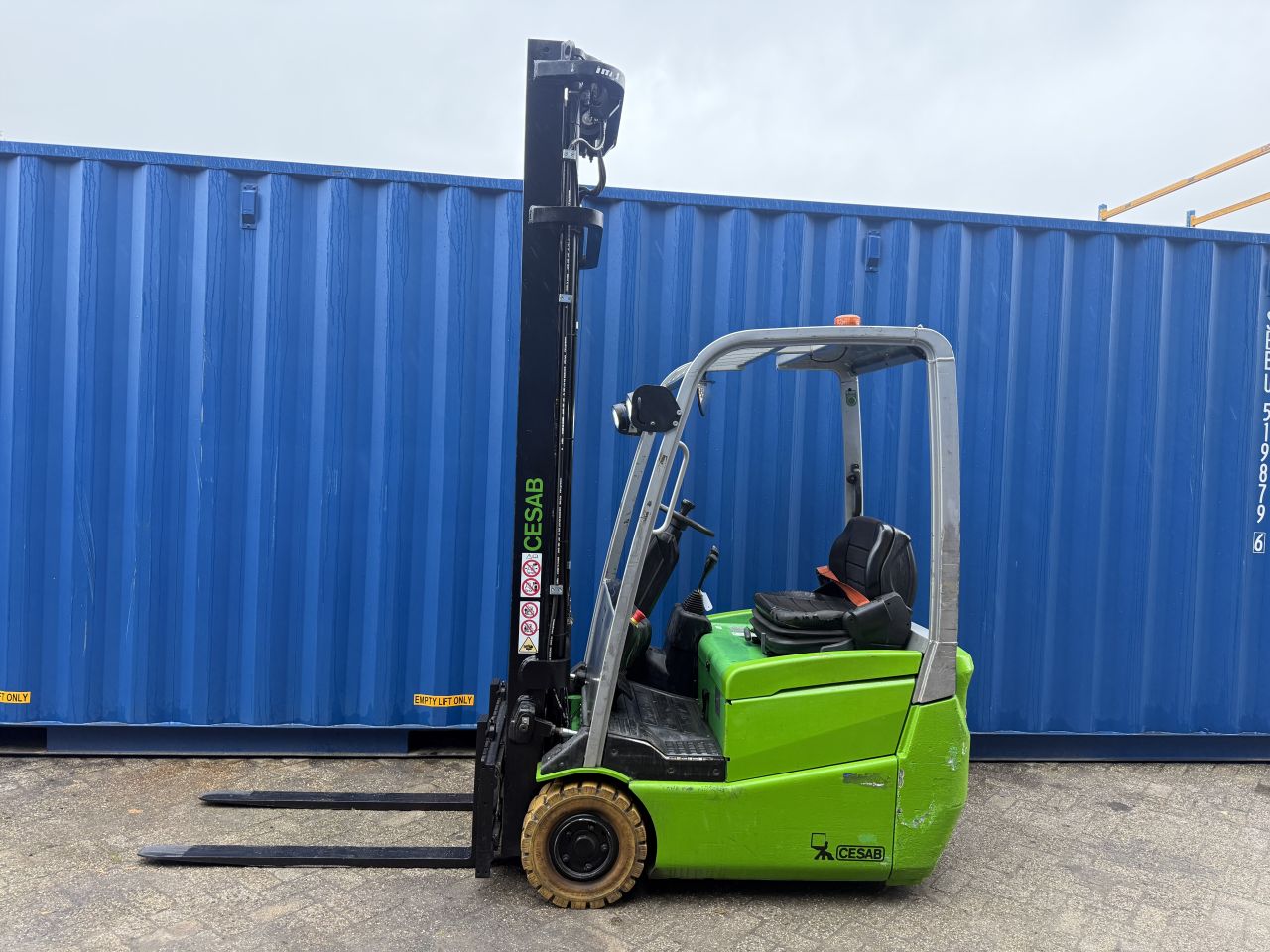 Cesab 1500KG BJ2018 triplex 7M! Sideshift keuring 4200uur