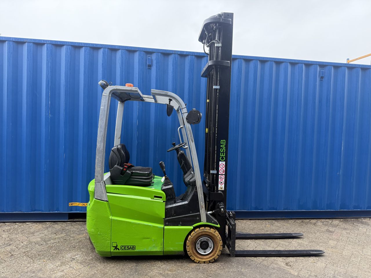 Cesab 1500KG BJ2018 triplex 7M! Sideshift keuring 4200uur