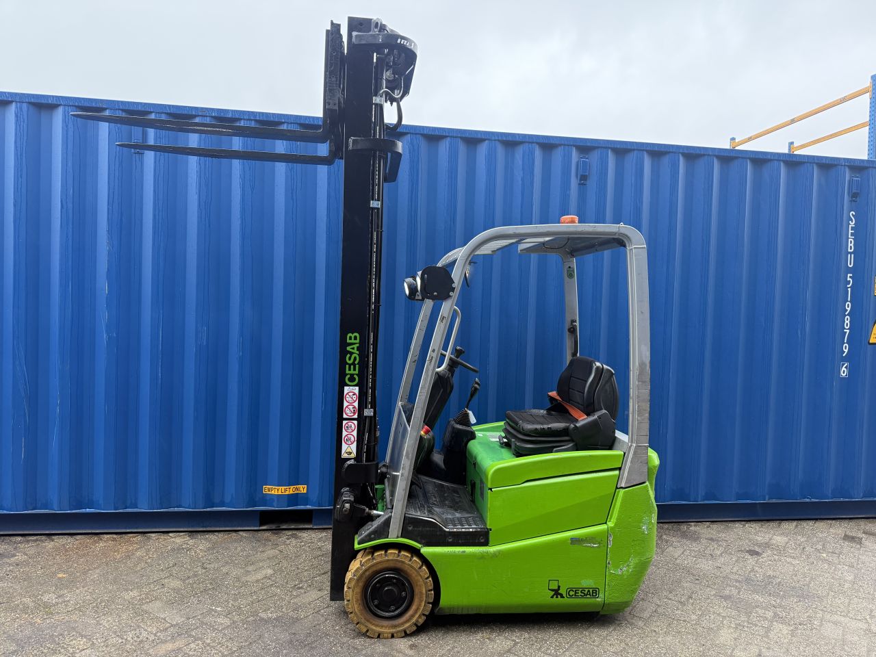 Cesab 1500KG BJ2018 triplex 7M! Sideshift keuring 4200uur