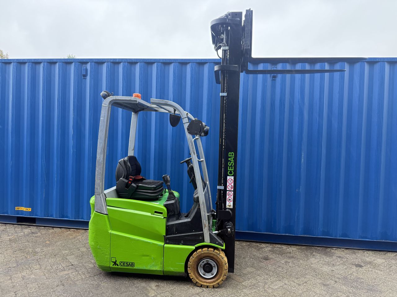 Cesab 1500KG BJ2018 triplex 7M! Sideshift keuring 4200uur