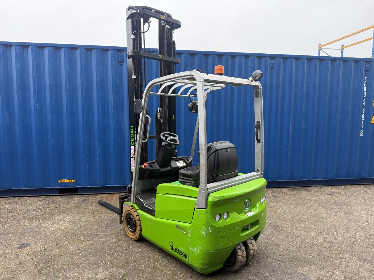Cesab 1500KG BJ2018 triplex 7M! Sideshift keuring 4200uur