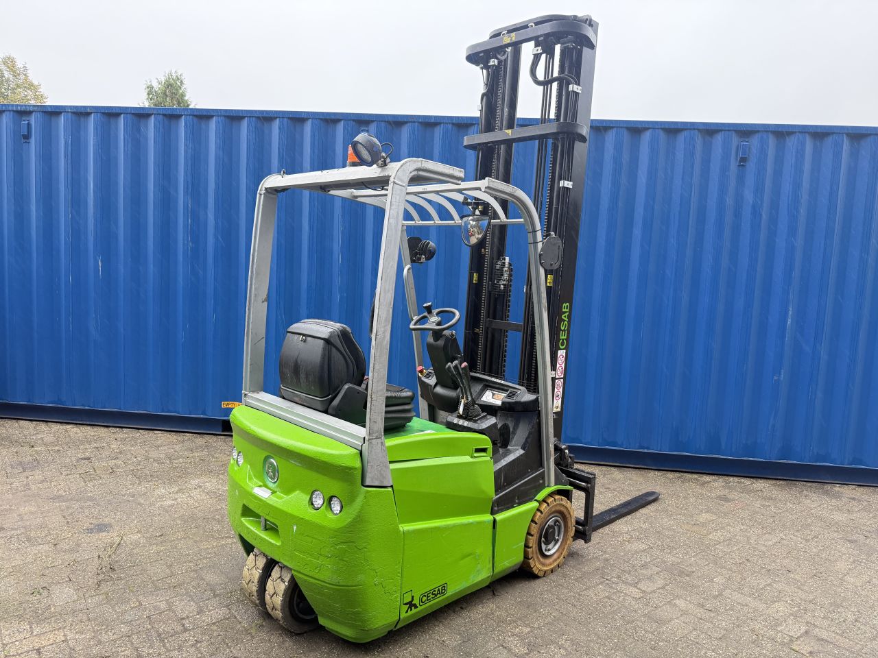 Cesab 1500KG BJ2018 triplex 7M! Sideshift keuring 4200uur
