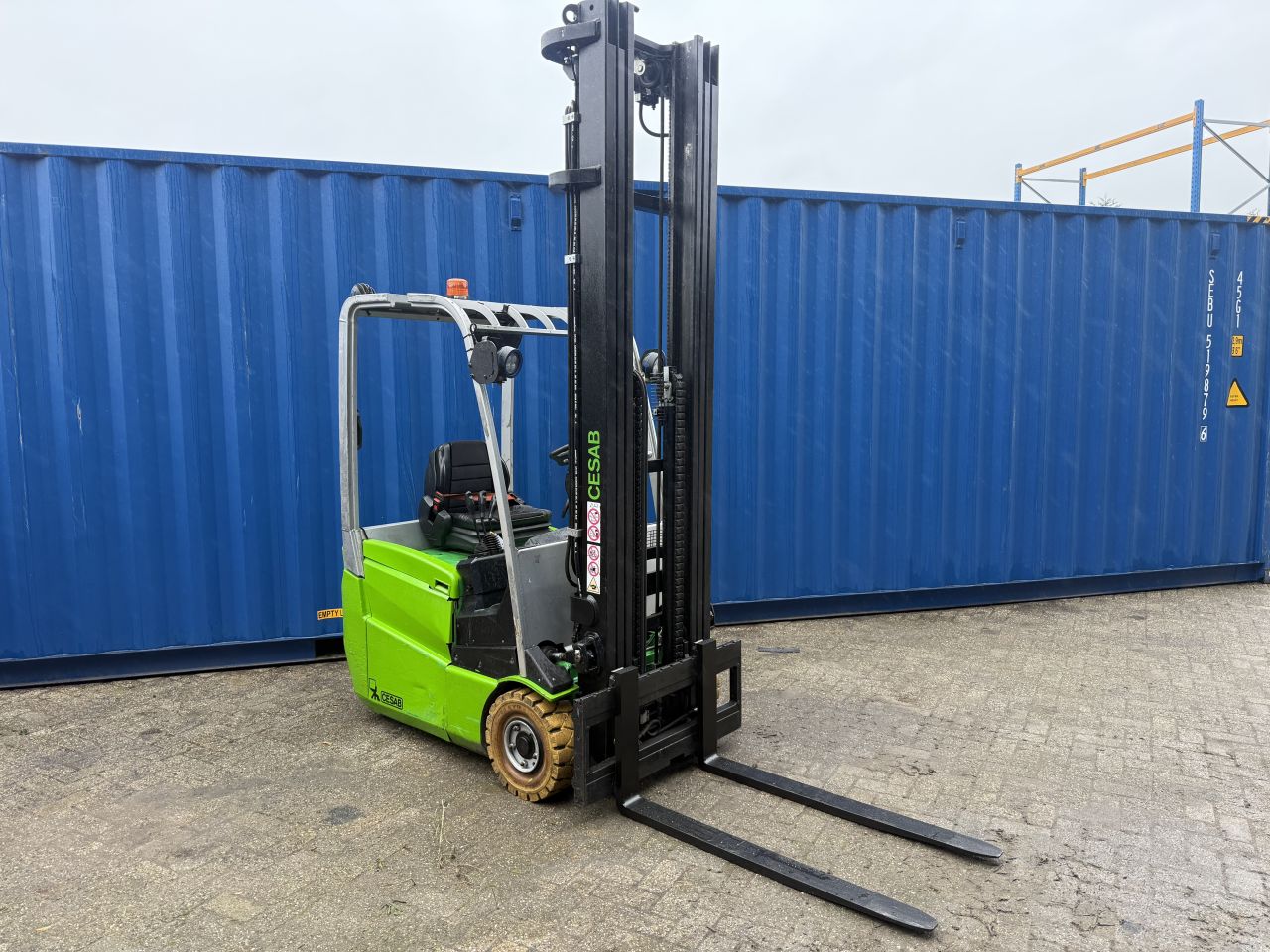 Cesab 1500KG BJ2018 triplex 7M! Sideshift keuring 4200uur