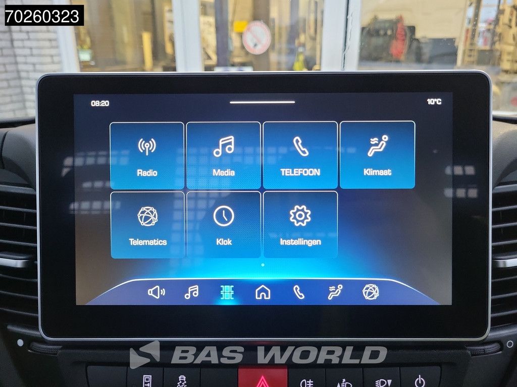 Iveco Daily 35C21 3.0L Automaat 210PK Open Laadbak Dubbellucht 2025-Model 3,5T Trekvermogen LED ACC Airco CarPlay Euro6 Tipper Benne Kieper Airco