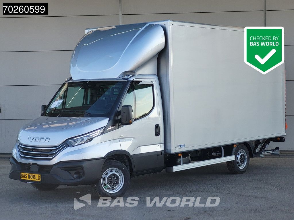 Iveco Daily 35S21 3.0L Automaat Laadklep Zijdeur ACC LED CarPlay Lat om Lat D'Hollandia 3,5t Trekvermogen Meubelbak Koffer Bakwagen 22m3 Klima