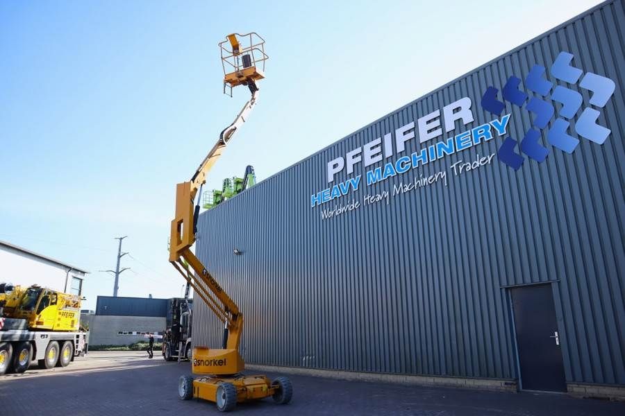 Snorkel A38E Electric, 13.5m Working Height, 6.1m Reach, 2