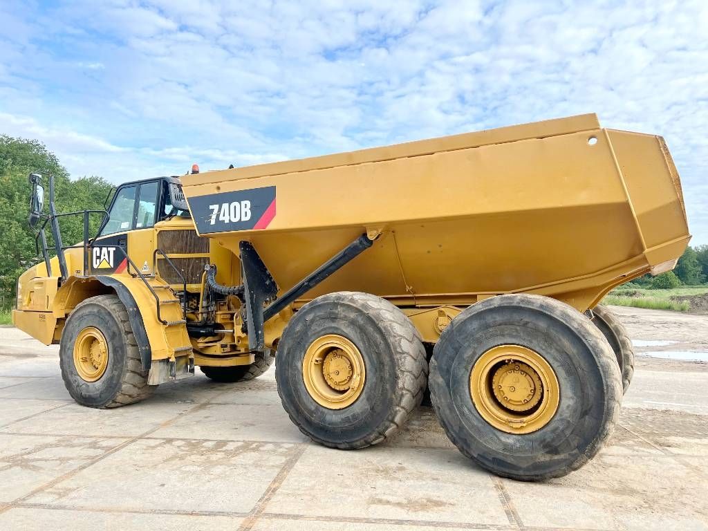 CAT 740B - Automatic Greasing / Camera / Airco