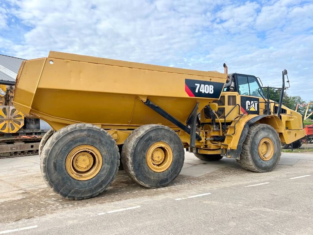 CAT 740B - Automatic Greasing / Camera / Airco