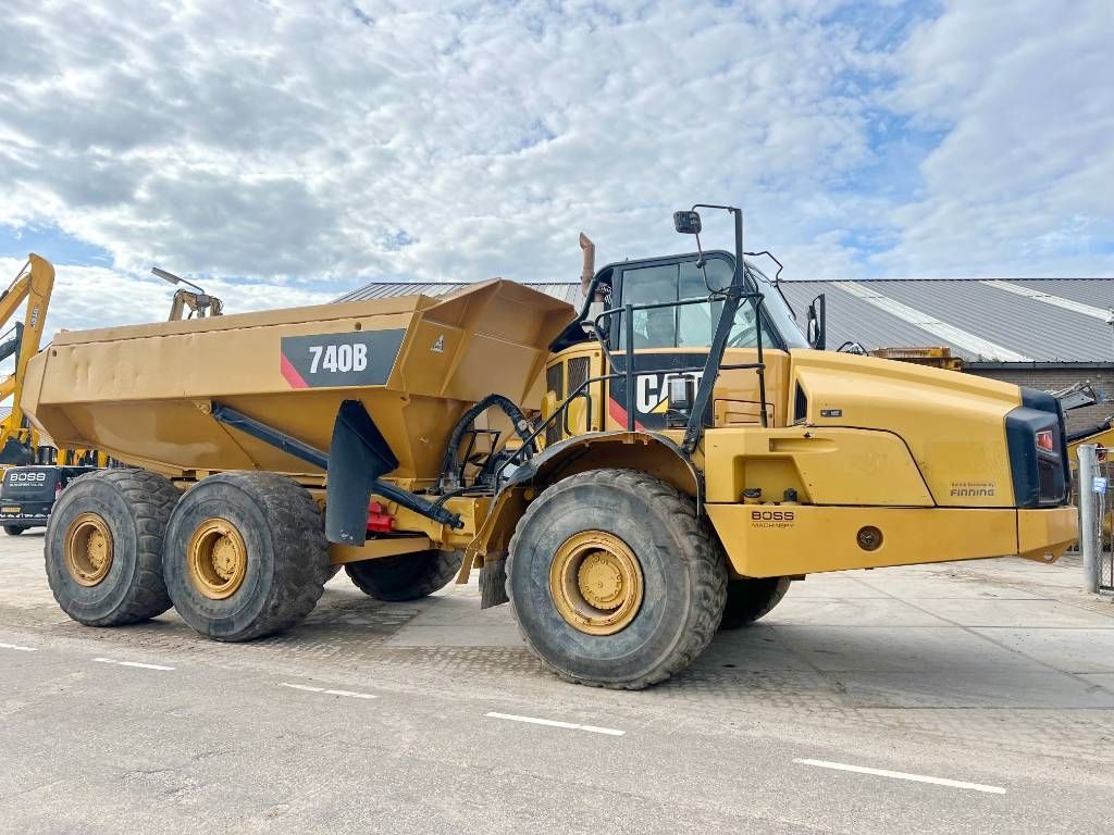 CAT 740B - Automatic Greasing / Camera / Airco