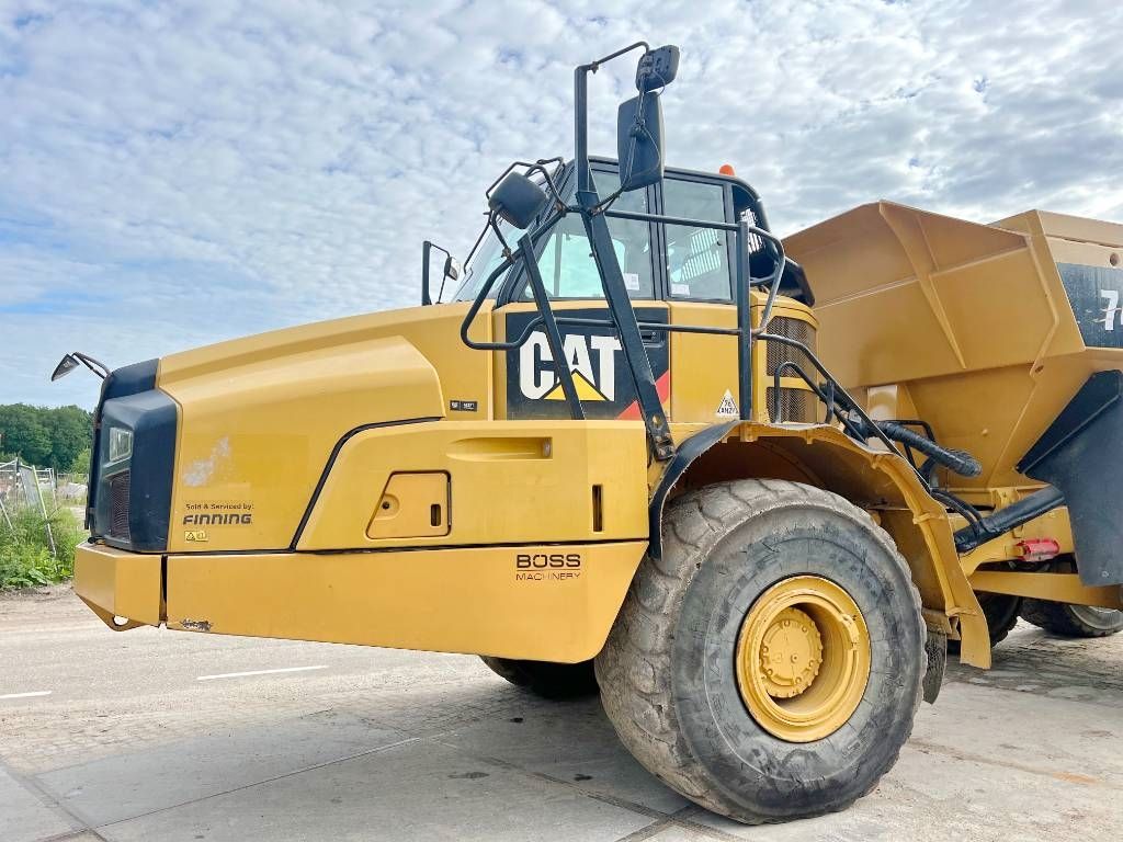 CAT 740B - Automatic Greasing / Camera / Airco