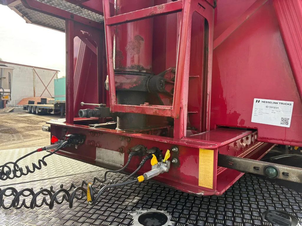 Carnehl 60m3 10 tons assen Bietenrek&Klep/deuren Stuuras Liftas Nieuwe APK!