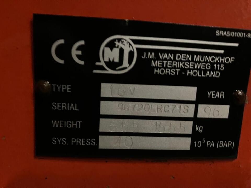 Munckhof boomgaardspuit 1000L
