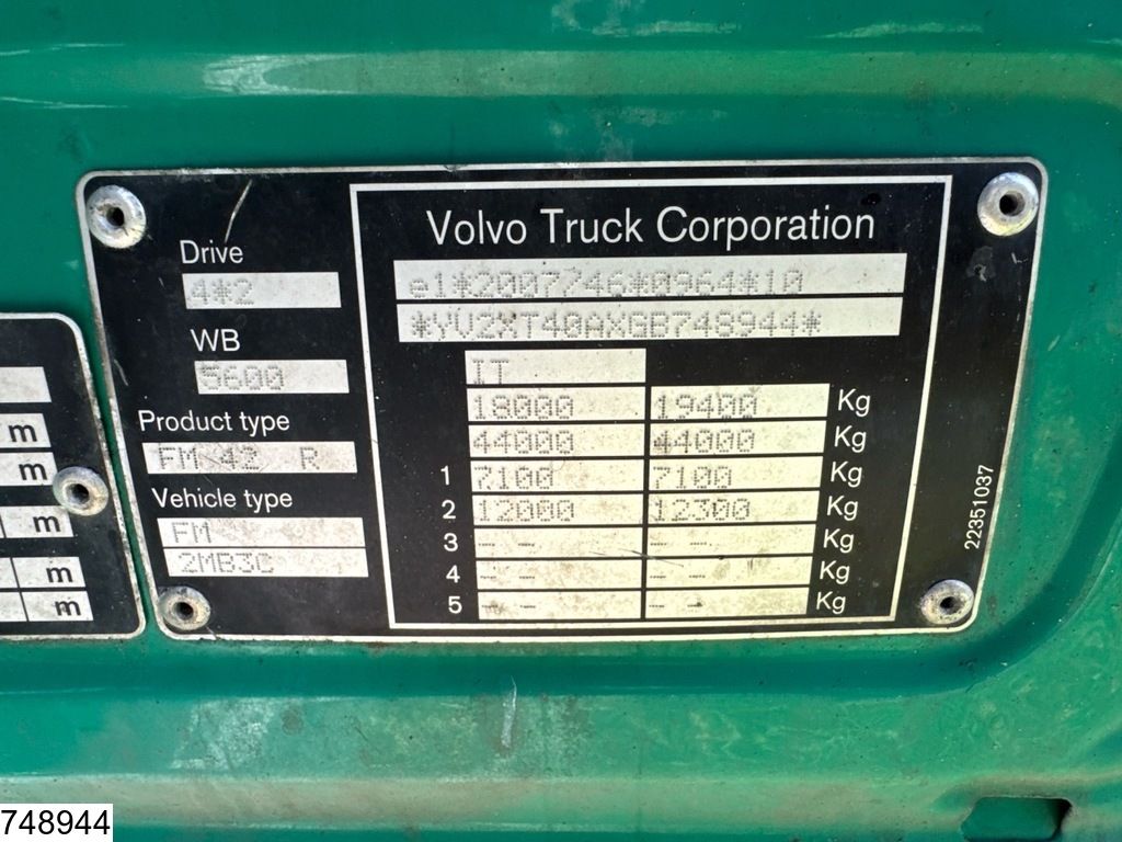 Volvo FH 500 6x2, EURO 6, Combi, Rolfo, GS Meppel