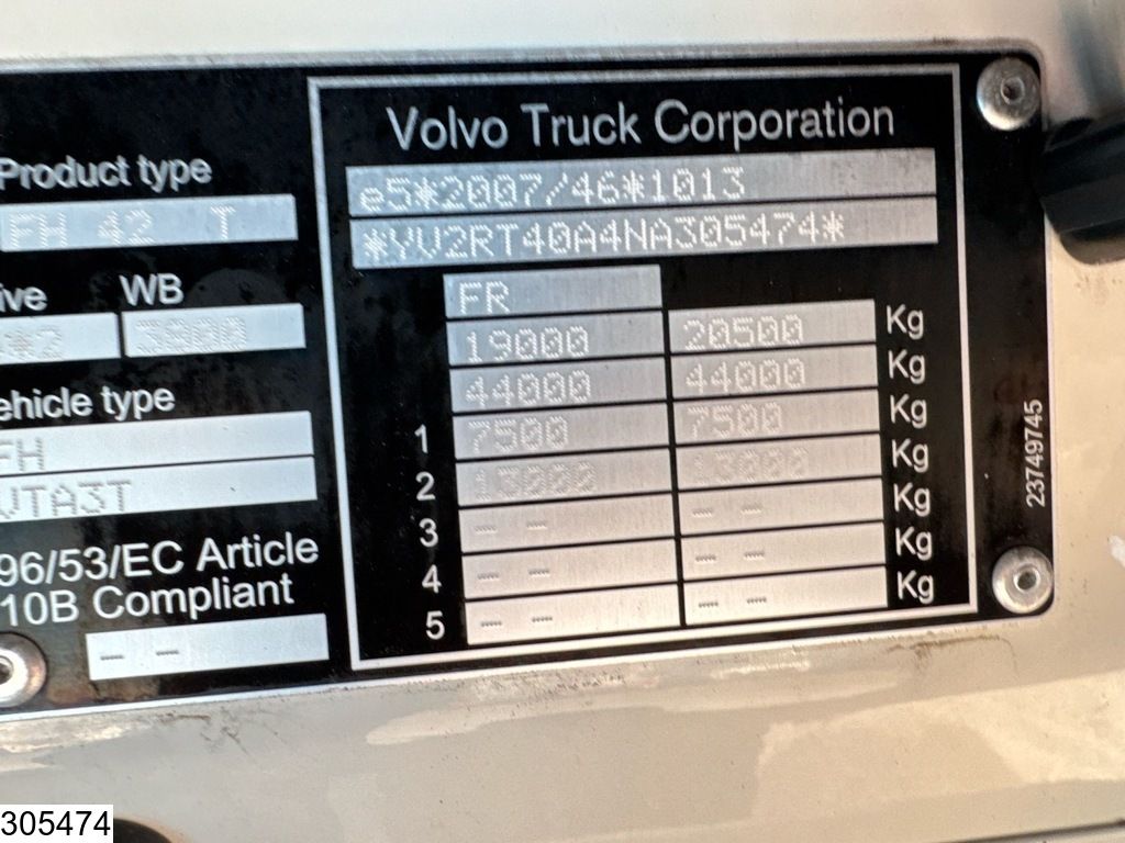 Volvo FH 500 EURO 6
