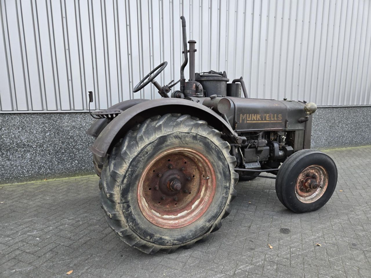 Munktells GMBV-1 Houtgas zeer zeldzaam en lopend op Houtgas !