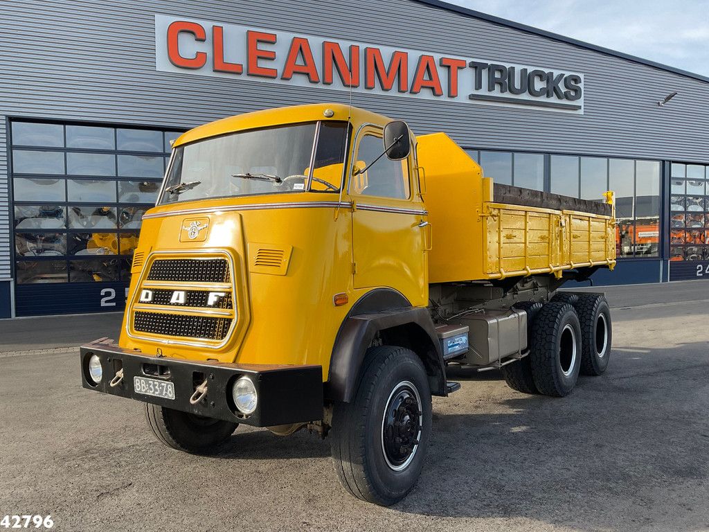 DAF AZ 1900 DS 420 6x6 Driezijdige kipper 