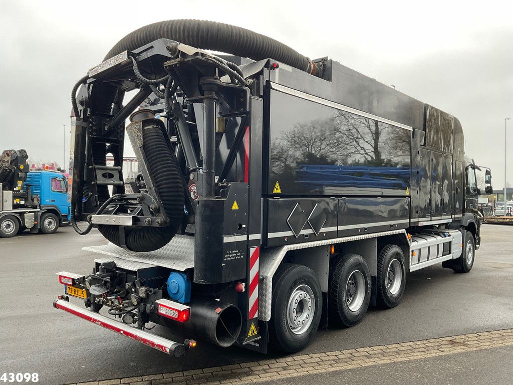 Volvo FMX 540 8x4 Euro 6 MTS Dino “3 Turbines” Saugbagger