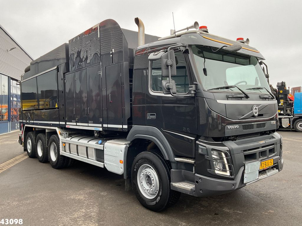 Volvo FMX 540 8x4 Euro 6 MTS Dino “3 Turbines” Saugbagger
