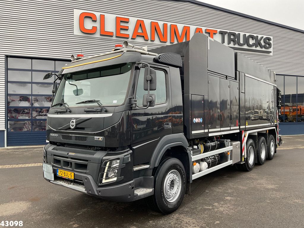 Volvo FMX 540 8x4 Euro 6 MTS Dino “3 Turbines” Saugbagger