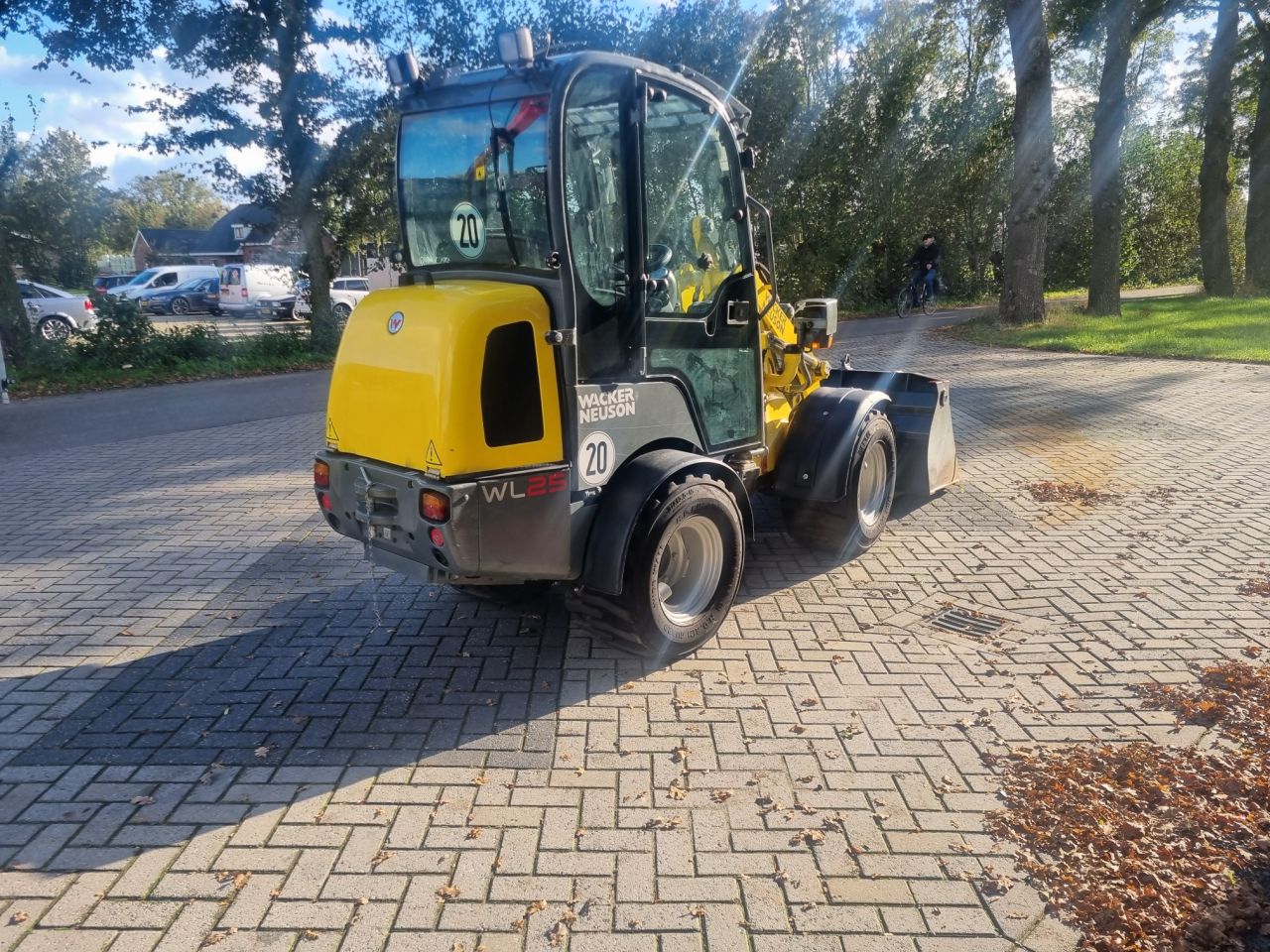 Gebrauchter WACKER WL 25 Minilader mit Gewicht von 2690 Kgs