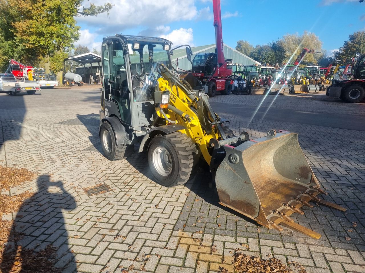 Gebrauchter WACKER WL 25 Minilader mit Gewicht von 2690 Kgs