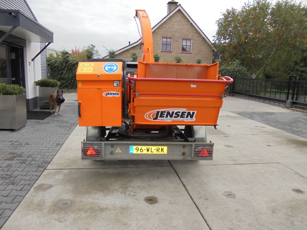 Jensen A425 D versnipperaar(337uur)