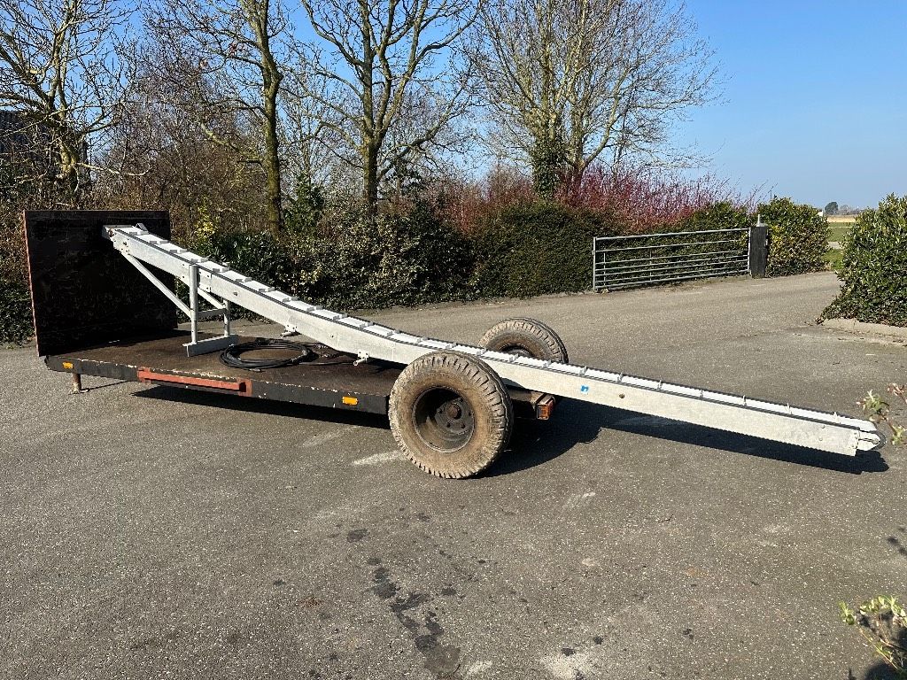 Kistenwagen Koolwagen, kistenwagen met loopband koolband