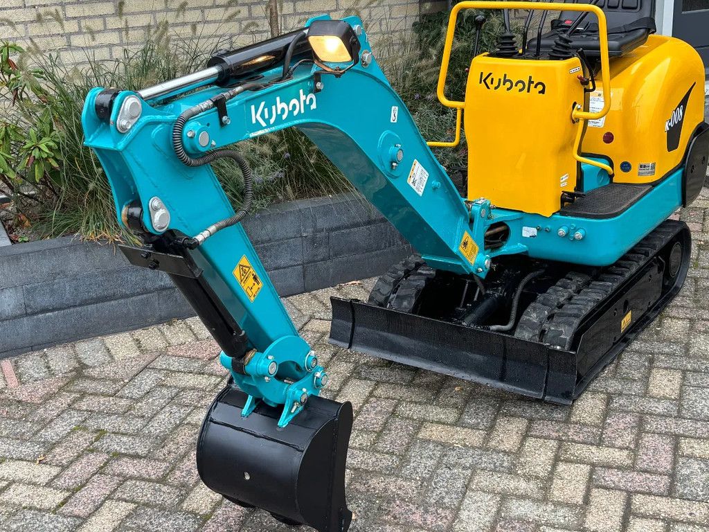 Kubota k-008 gebruikte minigraver k008 3cil diesel 0.8T