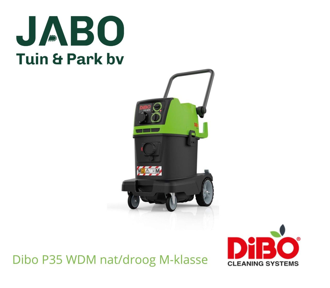 DiBO P35 WDM bouwstofzuiger M-klasse