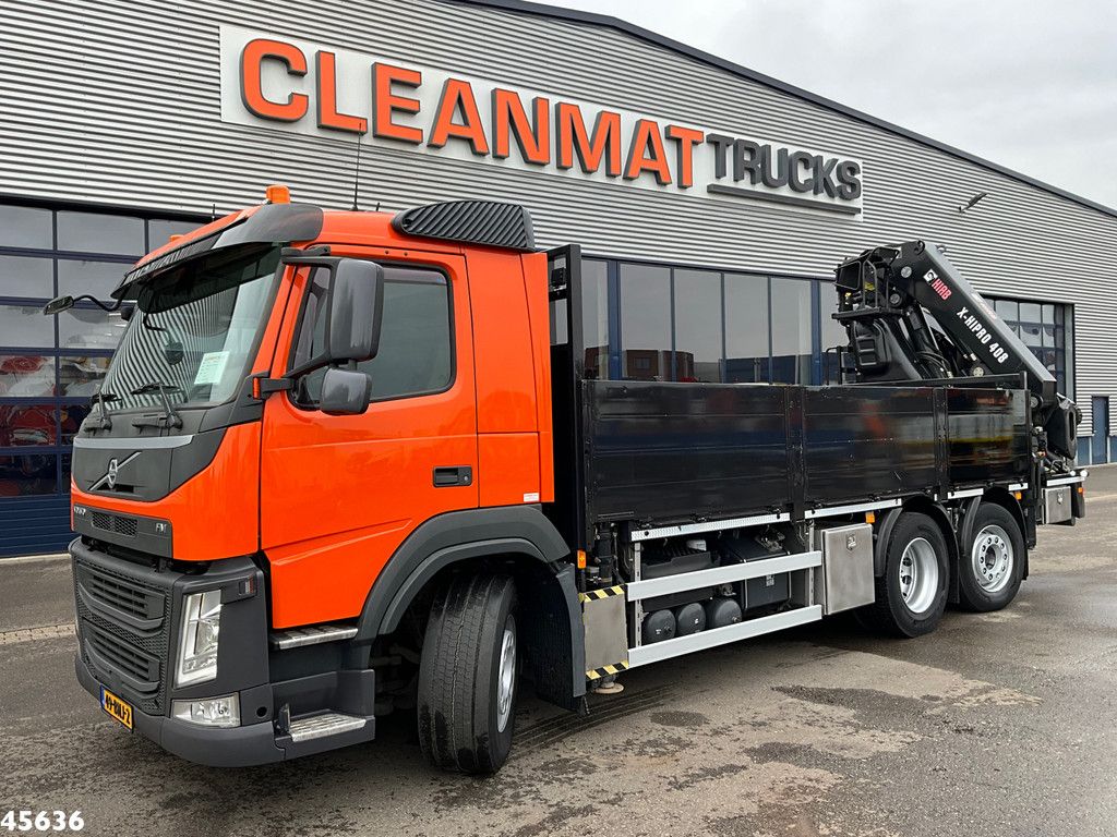 Volvo FM 420 Euro 6 Hiab 40 Tonmeter laadkraan