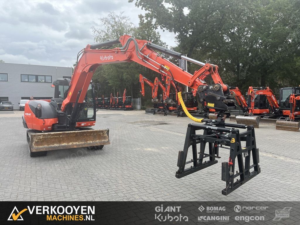2013 Beco HSK600 Stenenklem met rotator CW10 DV1309
