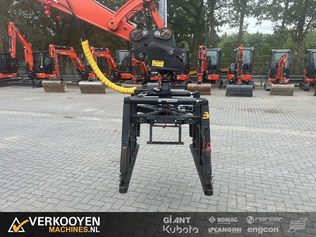 2013 Beco HSK600 Stenenklem met rotator CW10 DV1309
