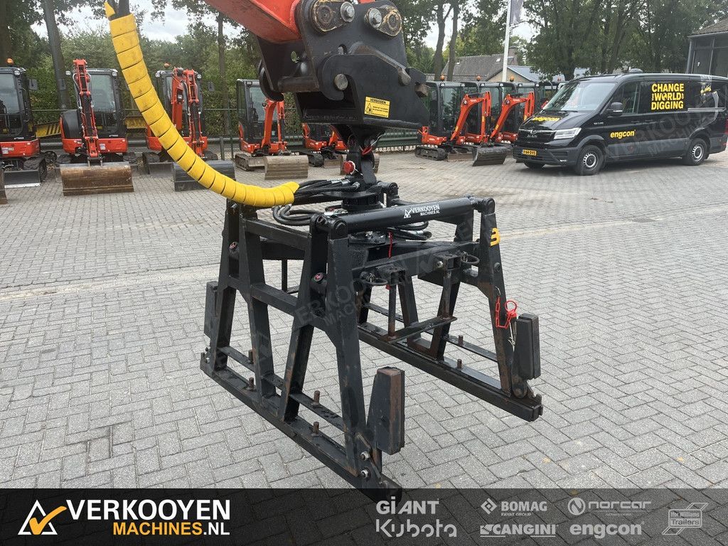 2013 Beco HSK600 Stenenklem met rotator CW10 DV1309