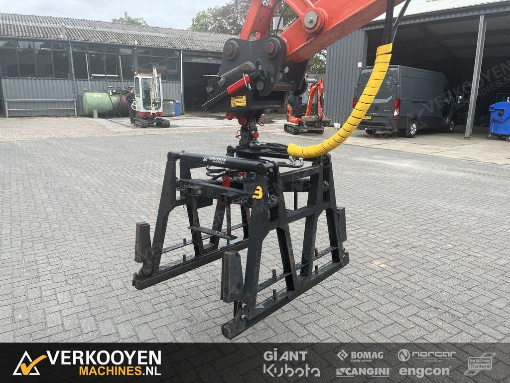 2013 Beco HSK600 Stenenklem met rotator CW10 DV1309
