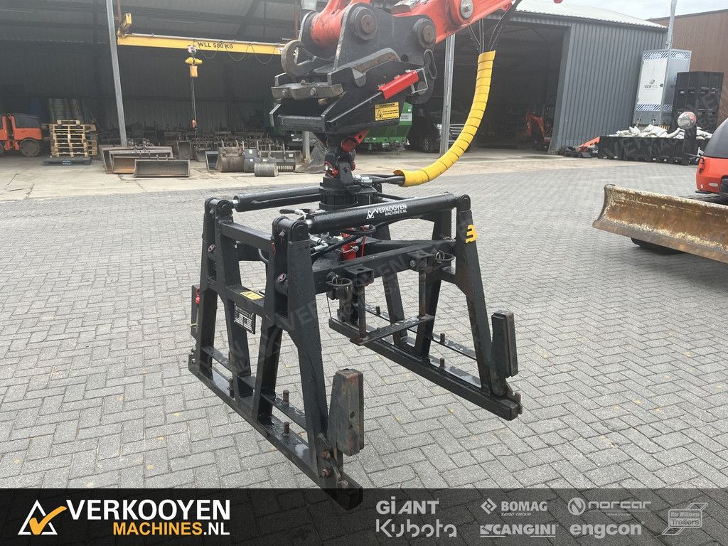 2013 Beco HSK600 Stenenklem met rotator CW10 DV1309