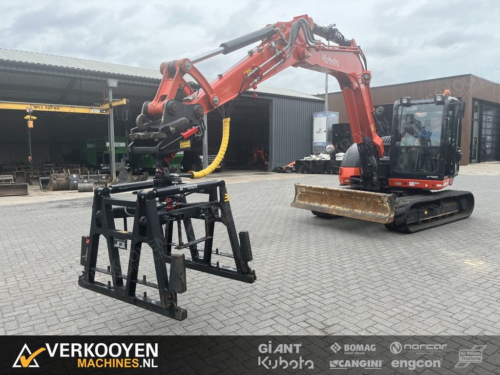 2013 Beco HSK600 Stenenklem met rotator CW10 DV1309
