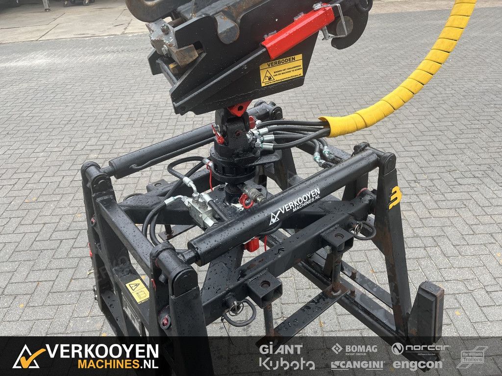 2013 Beco HSK600 Stenenklem met rotator CW10 DV1309