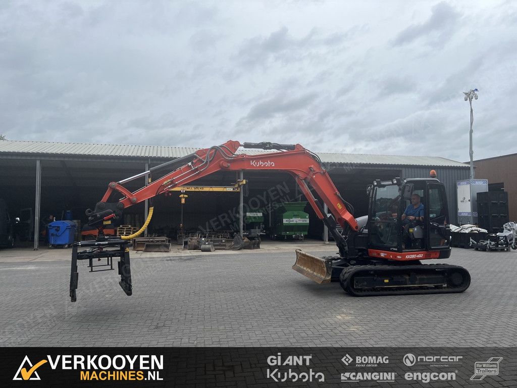 2013 Beco HSK600 Stenenklem met rotator CW10 DV1309